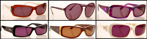 Modelos de gafas de sol de las colecciones Svelling Copenhague Sunglasses y Westwood Suneyes.